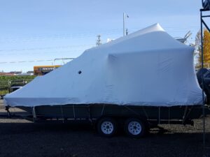 Boat shrink wrap
